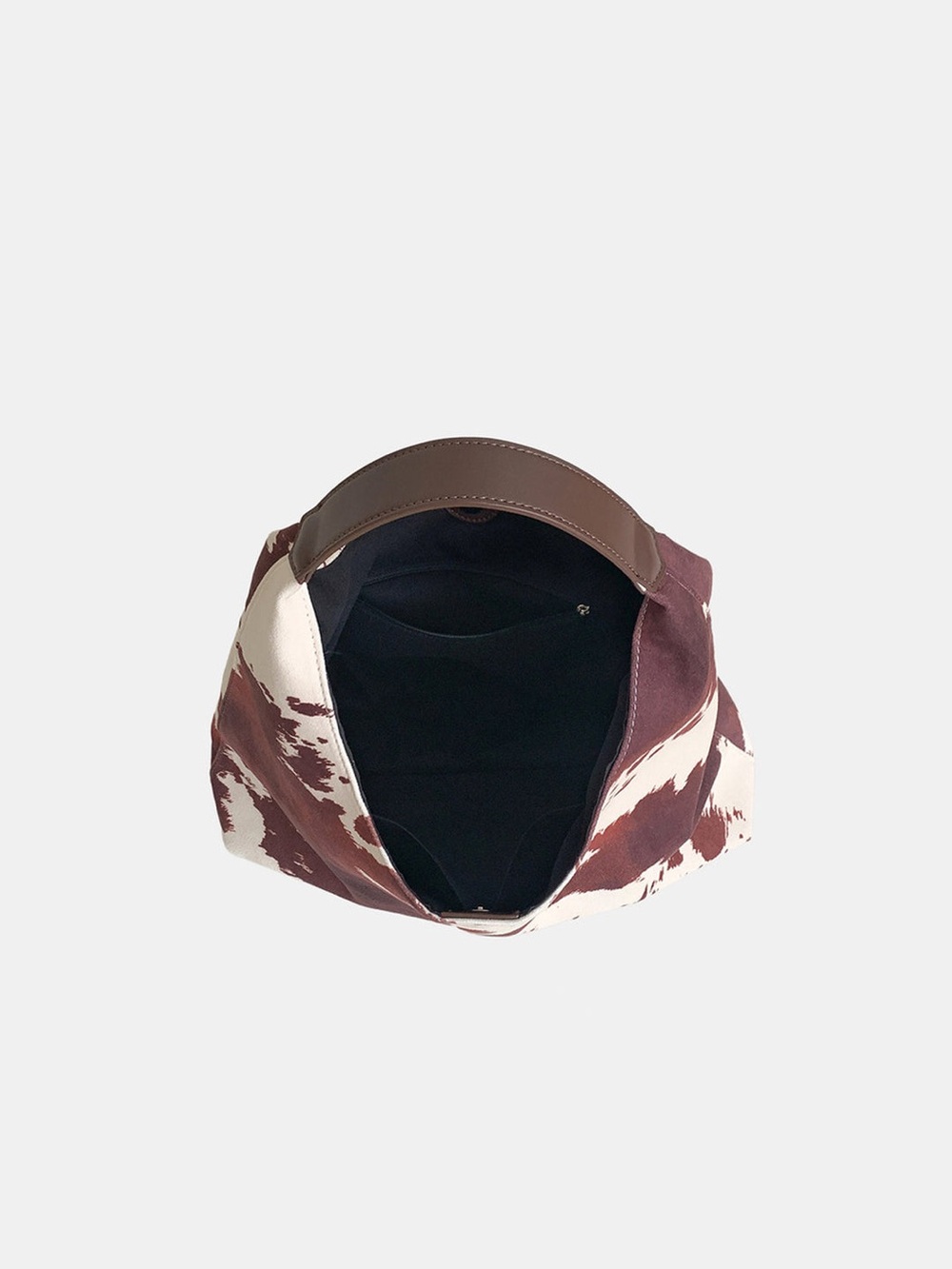 Commense Cow Print Hobo Bag - Picture 2 of 14